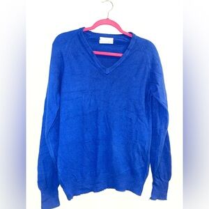Christian Dior  Vibrant Blue Knit Sweater